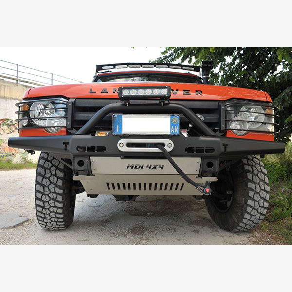 Extreme front bumper for Discovery 1-2 with aluminum plate