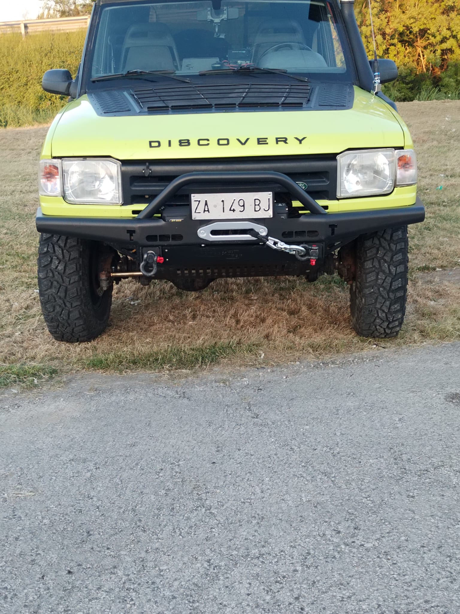 Extreme front bumper for Discovery 1-2