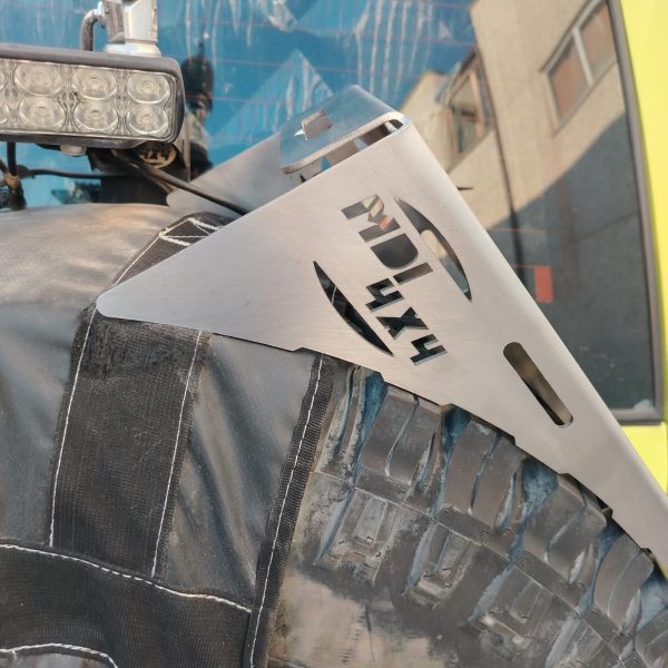 Staffa RB-46 Per Antenna Auto Con Alimentatore Da 4,5 M - Montaggio Senza Fori - 4